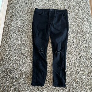 Black Abercrombie Jeans SHORT length